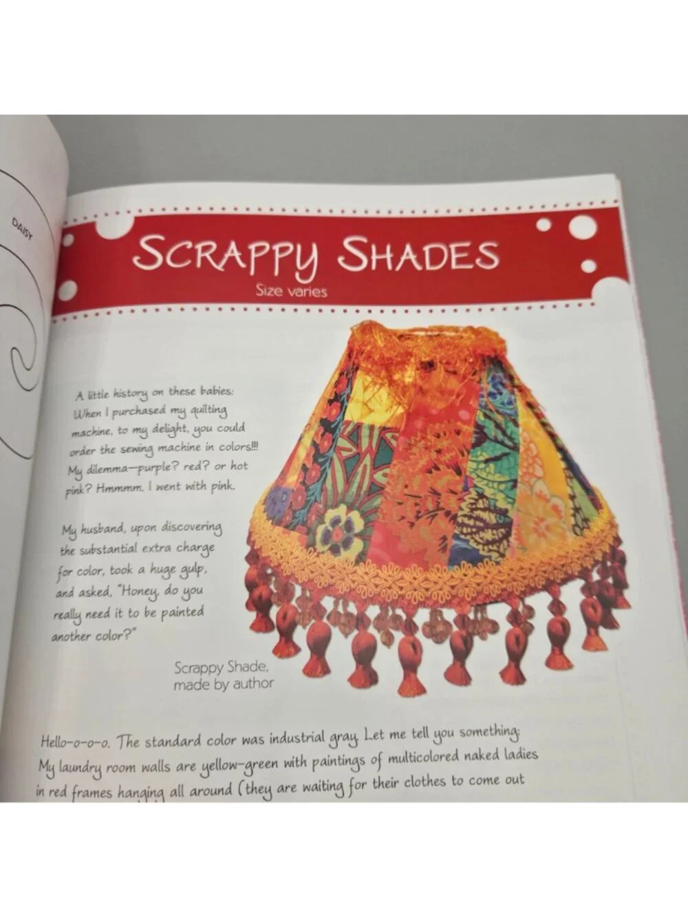 Scrap-O-Lator Quilts & More Dianne Springer Sewing Craft Book Beginners Experts